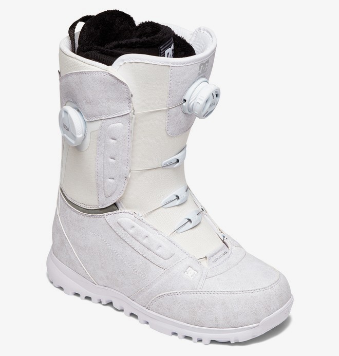 фото Ботинки для сноуборда женские dc shoes lotus boa white 2020