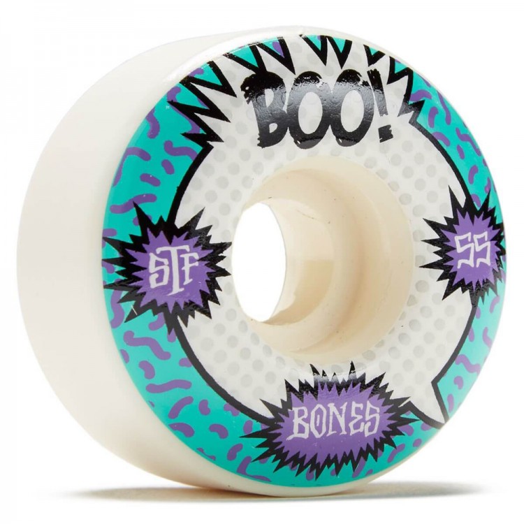 Колеса для скейтборда BONES Boo Raps V4 55мм 2020, фото 1