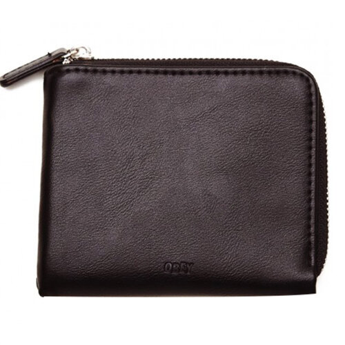 Бумажник OBEY Gentry Jumble Half Zip Wallet Black, фото 1