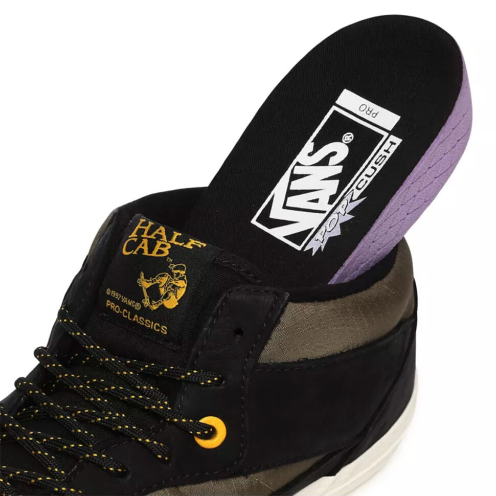 Кеды VANS Mn Half Cab Pro Surplus Black 2021 фото 5