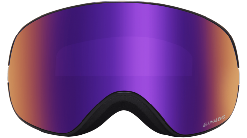 Маска горнолыжная DRAGON X2S  Split/Ll Purple Ion + Ll Amber 2021, фото 4