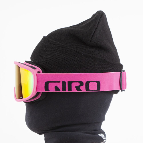 Маска горнолыжная GIRO Cruz Bright Pink Wordmark Amber Pink 2022, фото 2