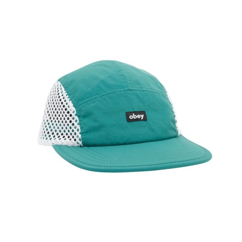 Кепка OBEY Obey Tech Mesh Camp Cap Dark Teal Multi, фото 1