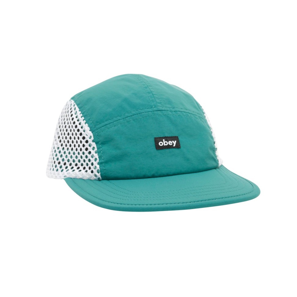 Кепка OBEY Obey Tech Mesh Camp Cap Dark Teal Multi 193259827501, размер O/S