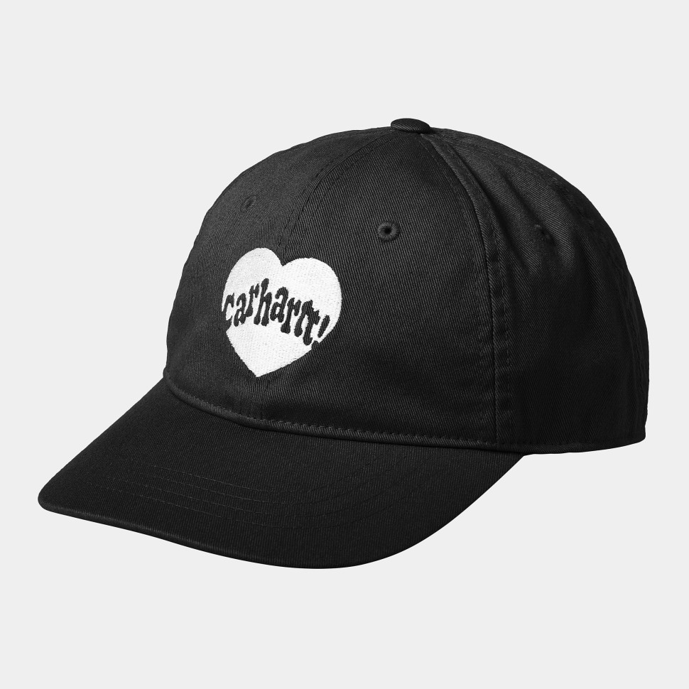 Кепка CARHARTT WIP Amour Cap SS24 Black / White