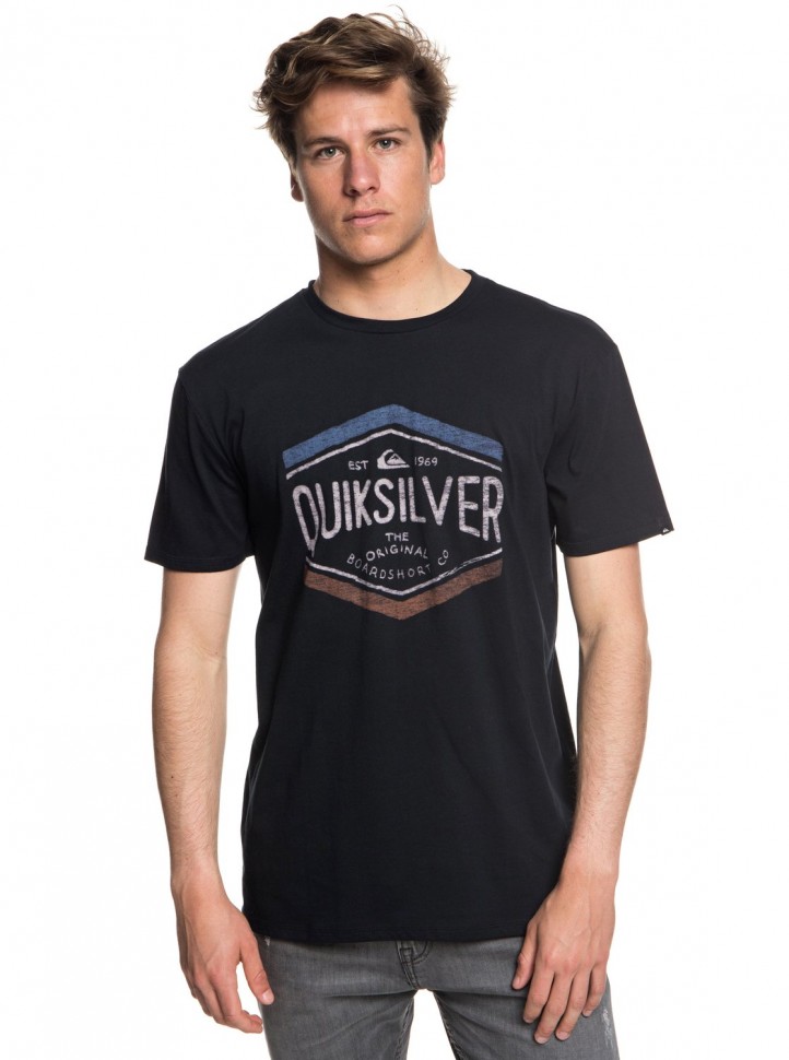 фото Футболка quiksilver sketchmembss m black