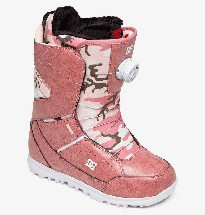 Ботинки для сноуборда женские DC SHOES Search Boa Rose 2020 3613374403833, размер 5, цвет розовый - фото 2
