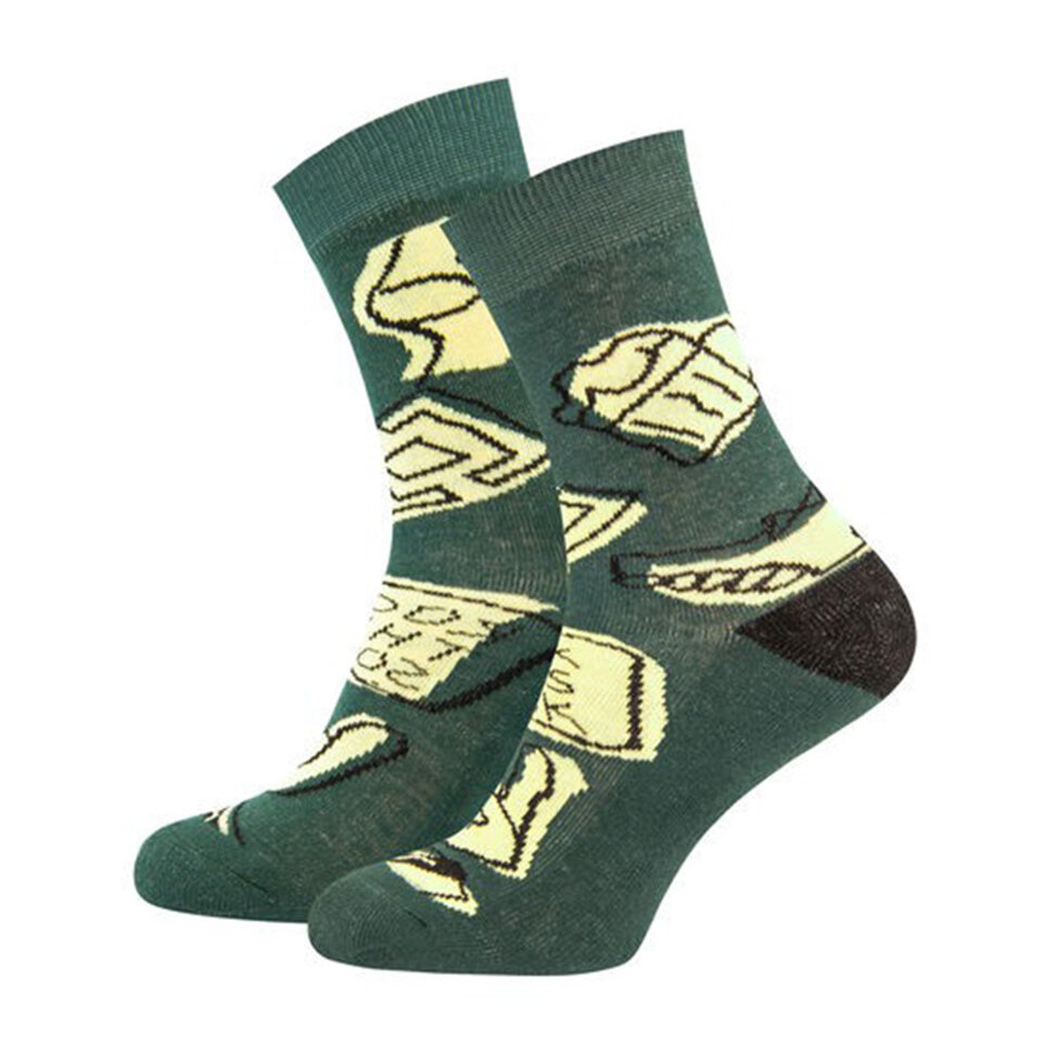 Носки мужские HORSEFEATHERS Vick Socks Bistro Green 8592321524898, размер 5 - 7, 8 - 10, 11 - 13, цвет зелёный - фото 1