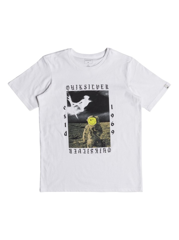 

Футболка для мальчиков-подростков QUIKSILVER Kelalani Nalu Y B White, Белый