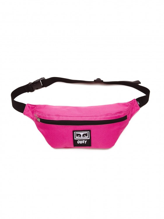 Сумка на пояс OBEY Daily Sling Pack Fuschia, фото 1