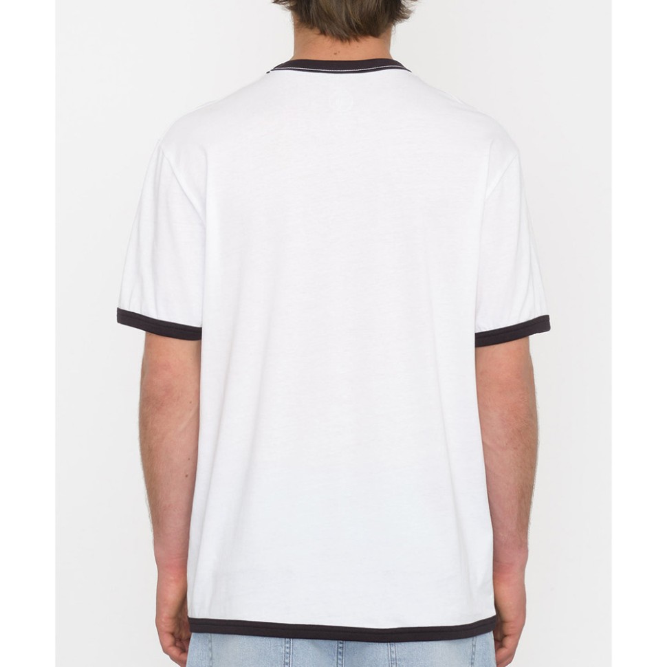 Футболка VOLCOM Fullring Ringer Sst White фото 2
