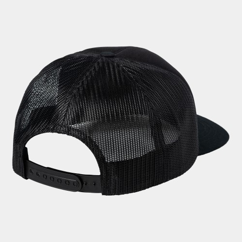 Кепка CARHARTT WIP Blaze Trucker Cap SS24 Black / White, фото 2