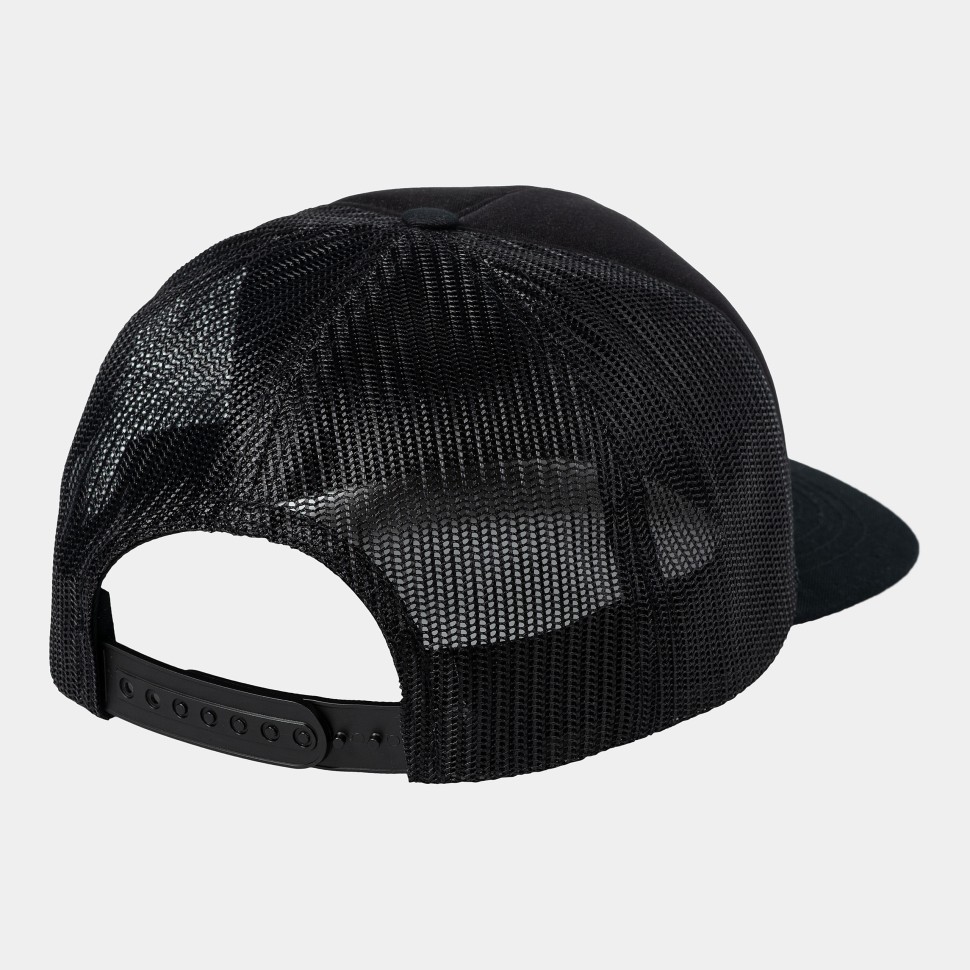 Кепка CARHARTT WIP Blaze Trucker Cap SS24 Black / White фото 2