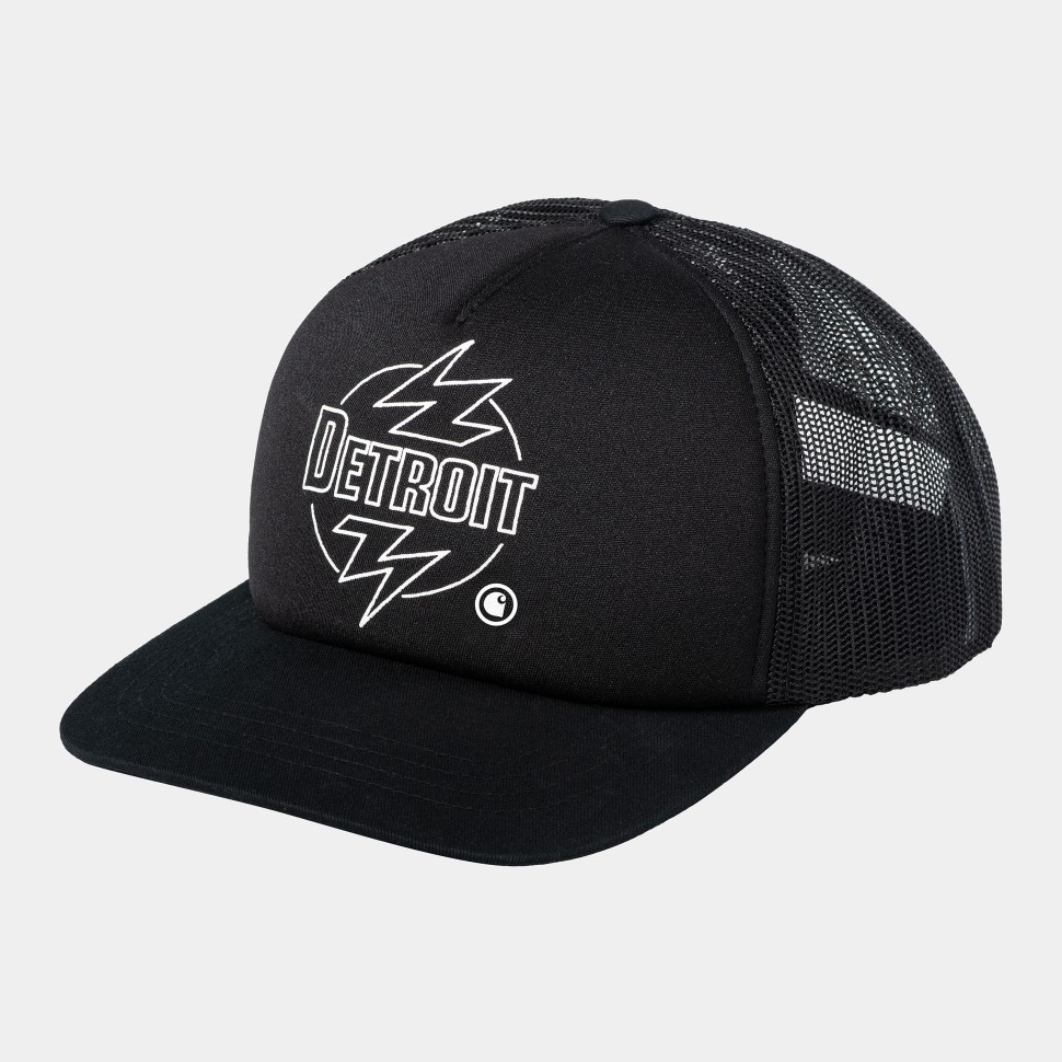 Кепка CARHARTT WIP Blaze Trucker Cap SS24 Black / White