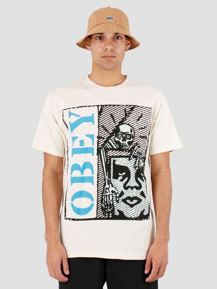 

Футболка OBEY Obey Skeleton Natural 2020, Бежевый