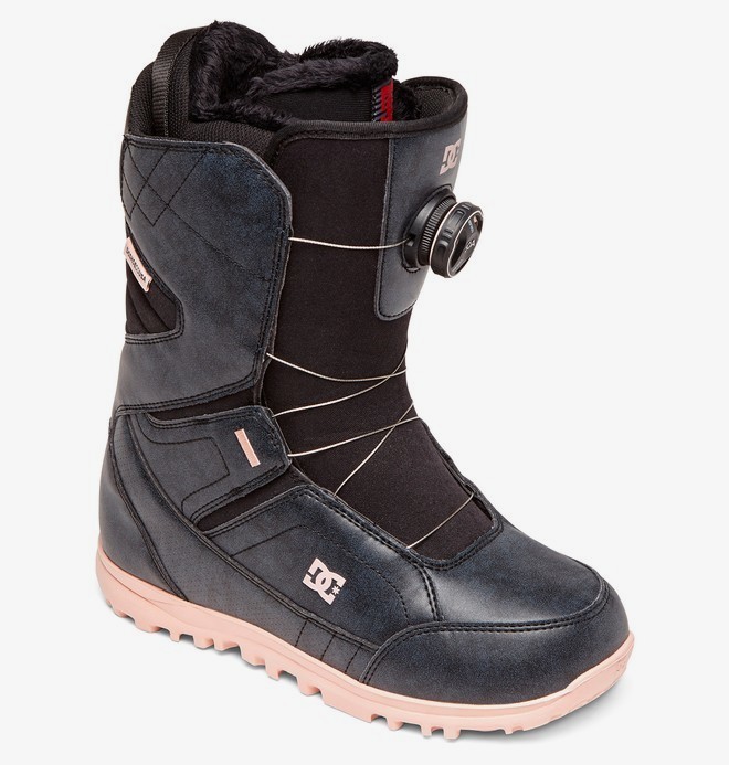 фото Ботинки для сноуборда женские dc shoes search boa black 2020