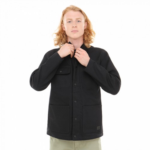 Куртка-рубашка VANS Drill Chore Coat Black 2020, фото 4
