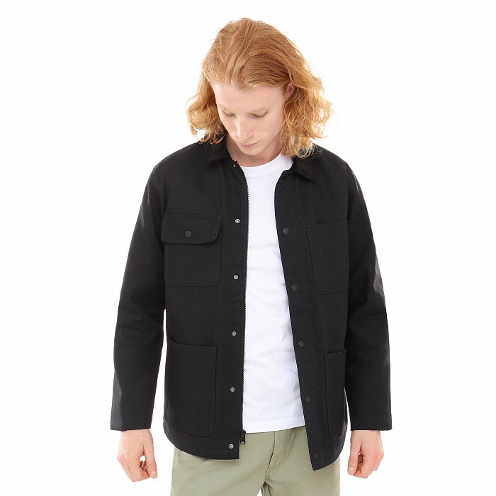фото Куртка-рубашка vans drill chore coat black 2020