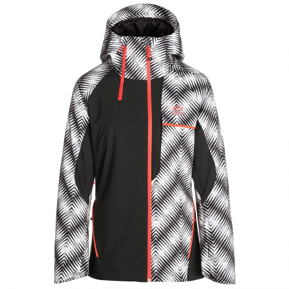 

Куртка для сноуборда женская RIP CURL W Pro Gum Jet Black, Черный;белый