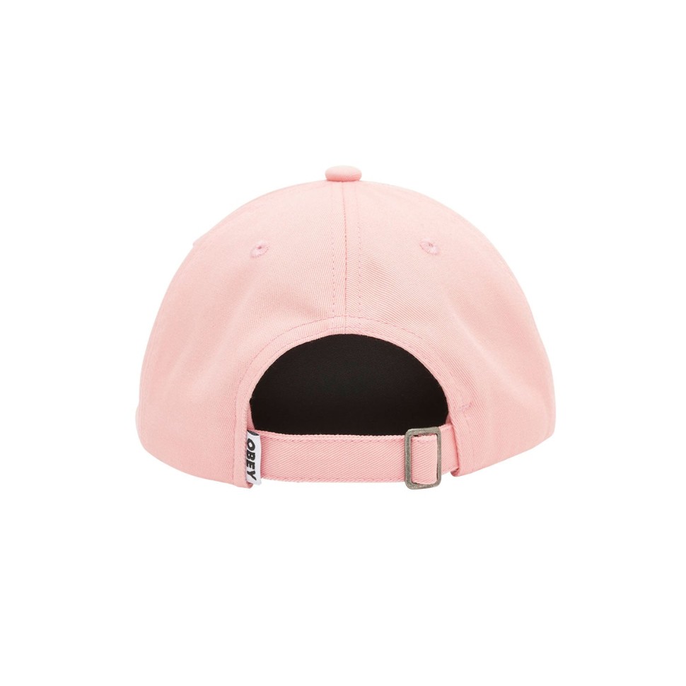 Кепка OBEY Bold Organic 6 Panel Strapback SS23 Dusty Rose фото 2