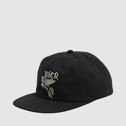 Кепка RVCA Fly Away Snapback Washed Black, фото 1