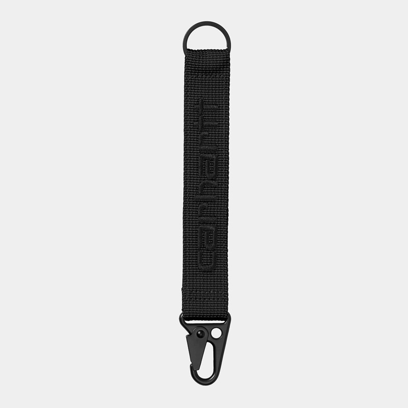 Ключница CARHARTT WIP Jaden Keyholder (6 Minimum) Black / Black 2021 4064958111092, размер O/S - фото 1