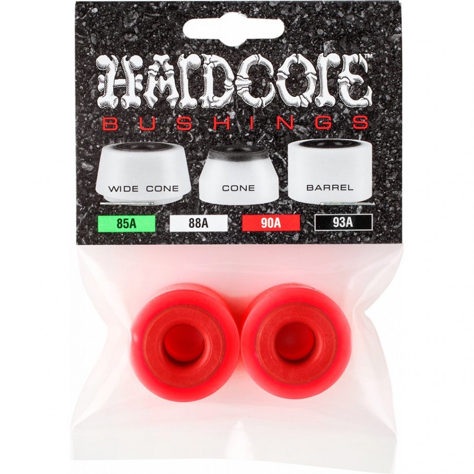 Бушинги HARD CORE Barrel 90A Red/Red 842357108394