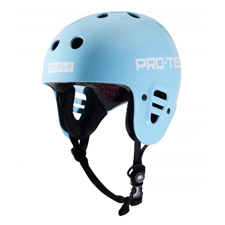 Шлем скейтбордический PRO-TEC Full Cut Skate Sky Brown Blue 2022 194521008994, размер XS