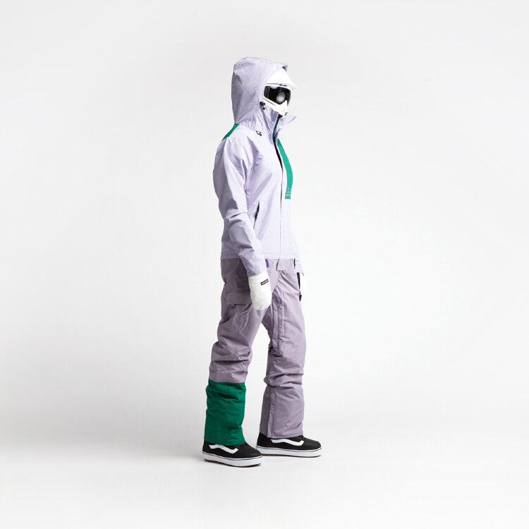 Комбинезон для сноуборда женский AIRBLASTER W'S Insulated Freedom Suit Lavender 2021, фото 4