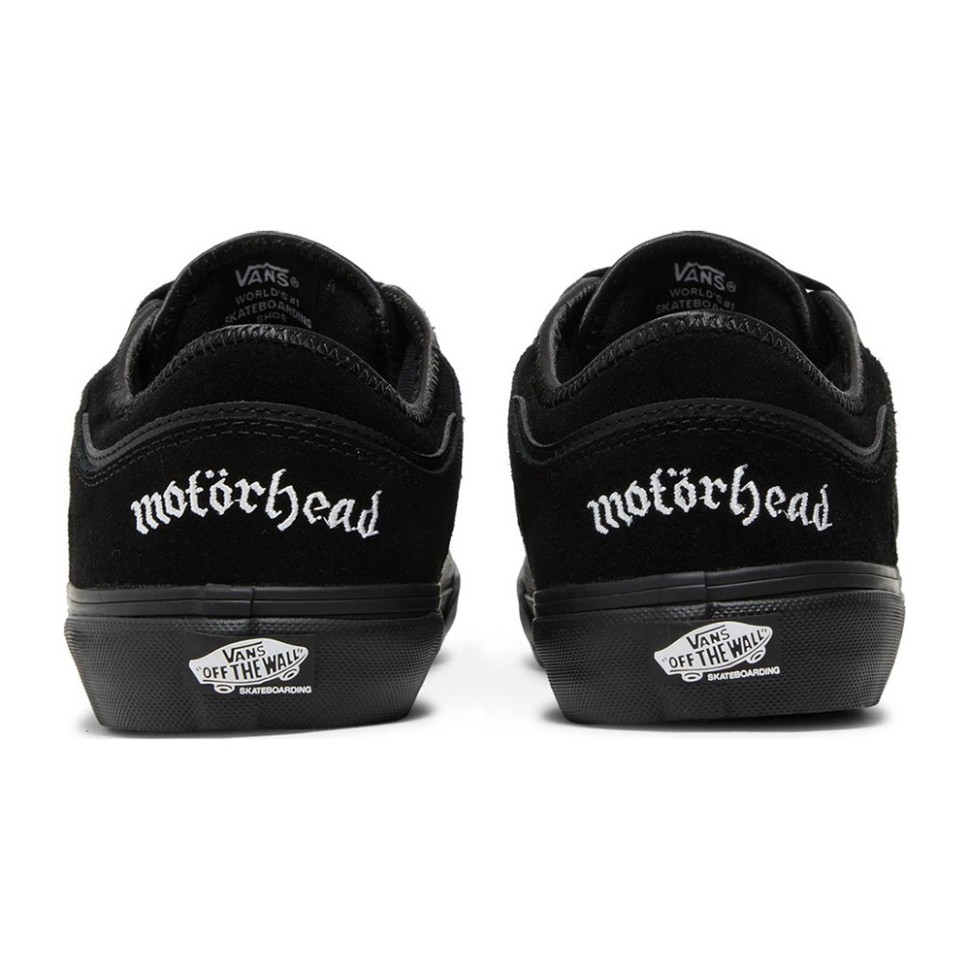 Кеды VANS Motorhead Rowley Black/Black фото 2