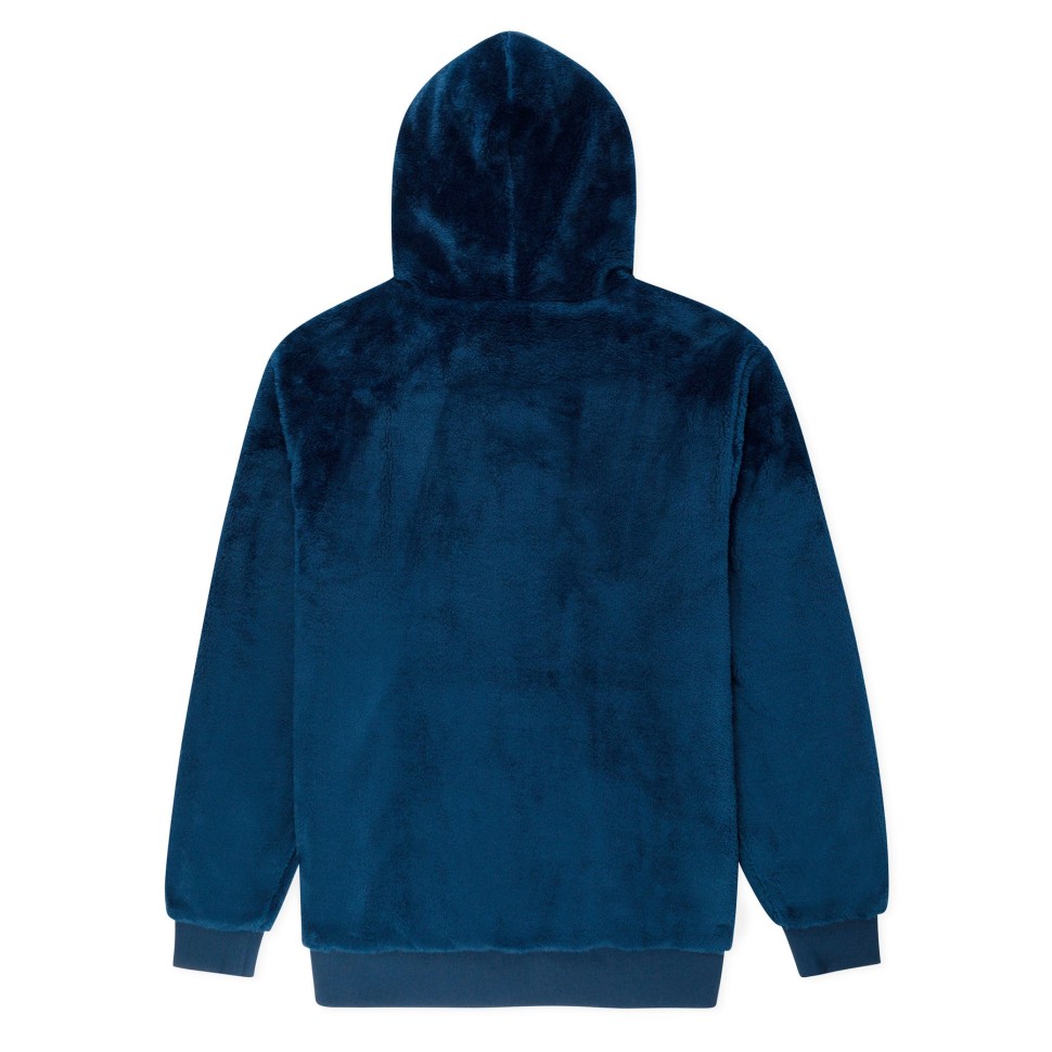Худи RIPNDIP Ripndip Og Sherpa Hoodie Navy фото 2