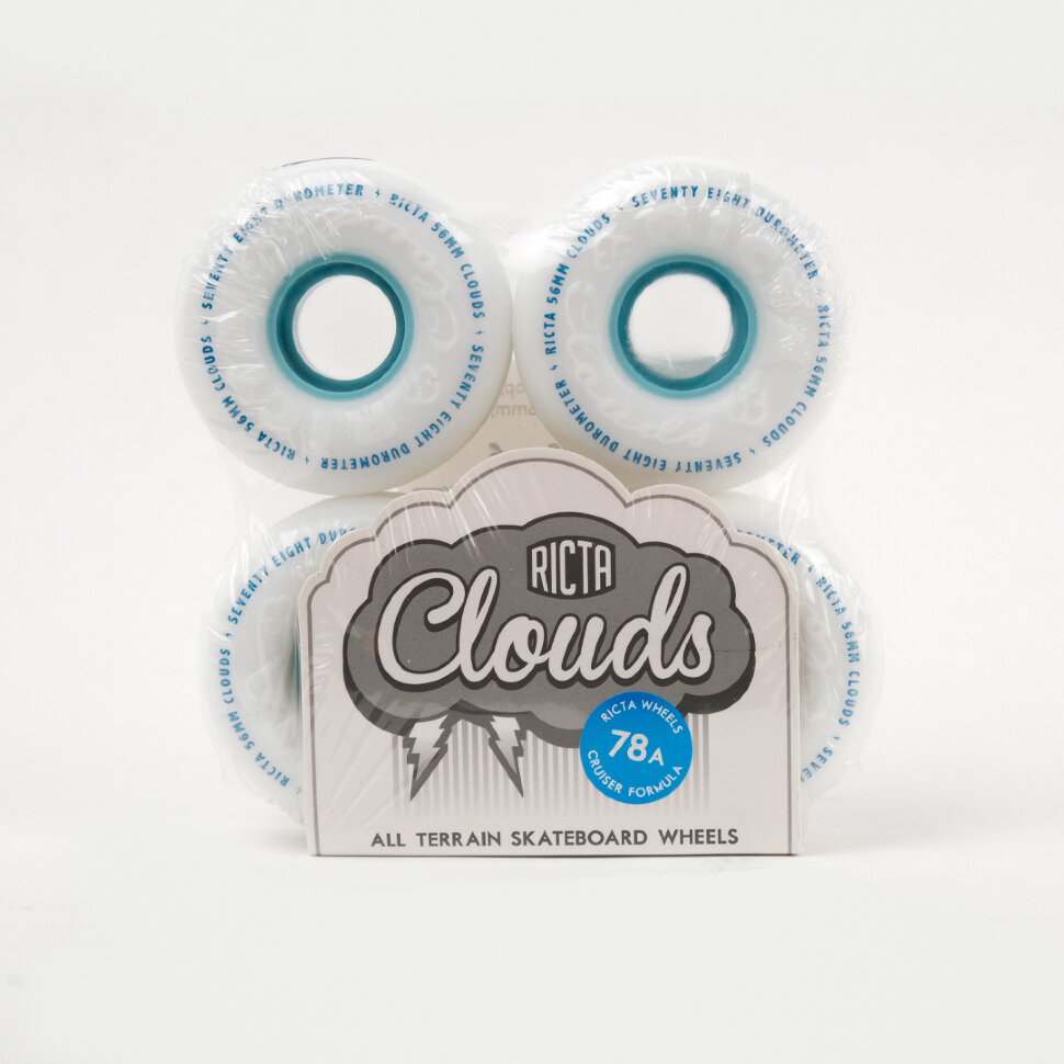 фото Колеса для скейтборда ricta clouds white 78a 56mm 2021