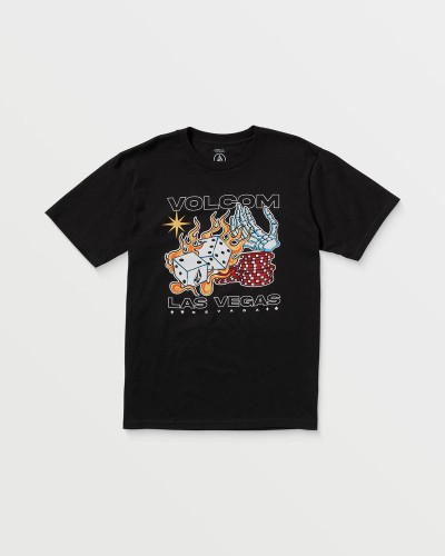 Футболка VOLCOM Pass Line Pw Sst SS25 Black, фото 1