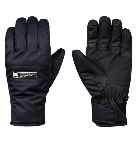 Перчатки для сноуборда мужские DC SHOES Franchise Glove M Black, фото 1