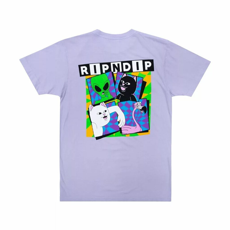 Футболка RIPNDIP Sid Tee Lavender 2022 фото 2