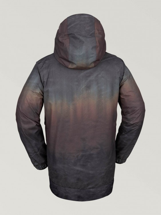 Куртка для сноуборда мужская VOLCOM Deadly Stones Long Jacket Brown, фото 4