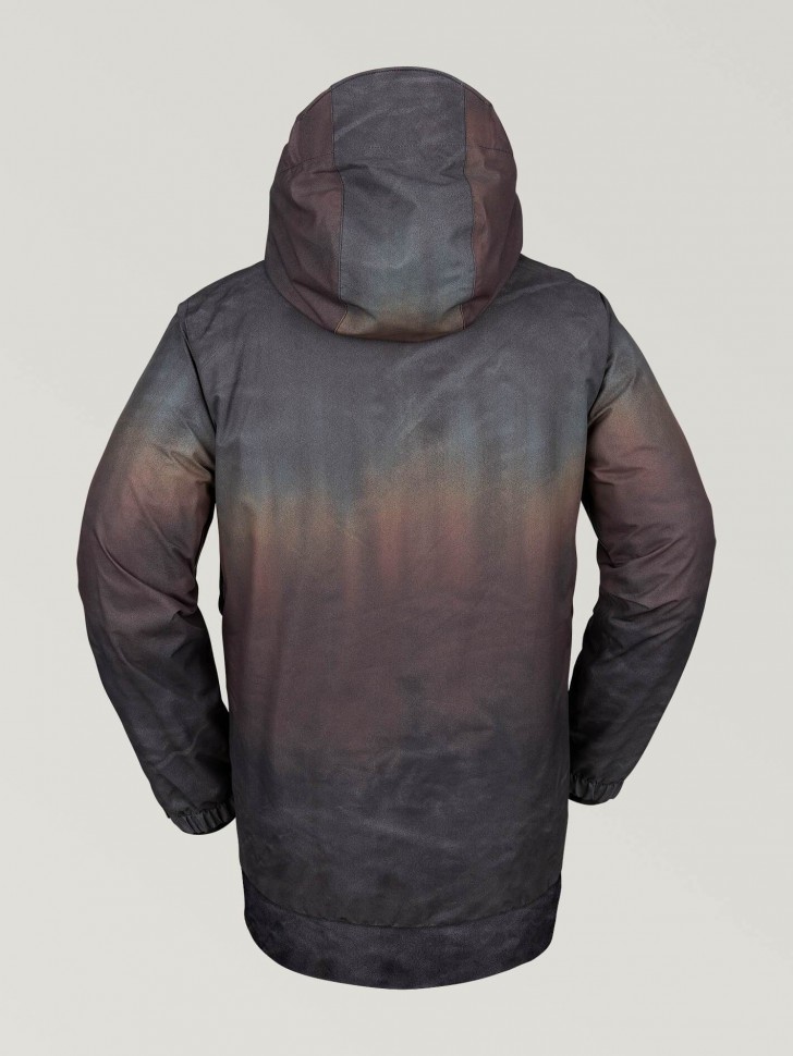 фото Куртка для сноуборда мужская volcom deadly stones long jacket brown