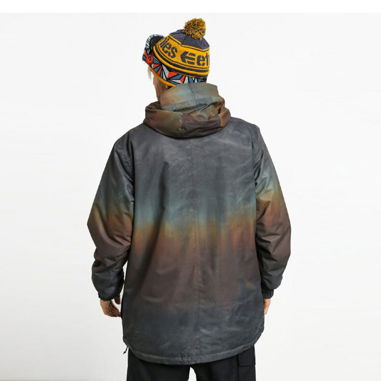 Куртка для сноуборда мужская VOLCOM Deadly Stones Long Jacket Brown, фото 2
