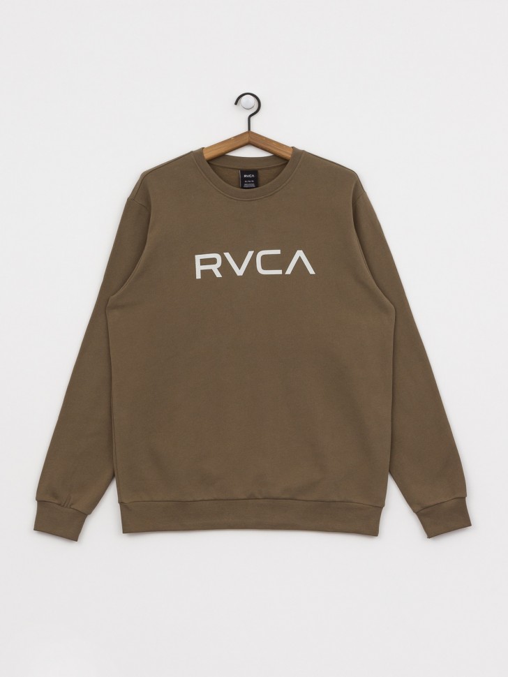 Свитшот RVCA Big Rvca Crew Olive 2020 3664564811143, размер S, цвет оливковый - фото 3