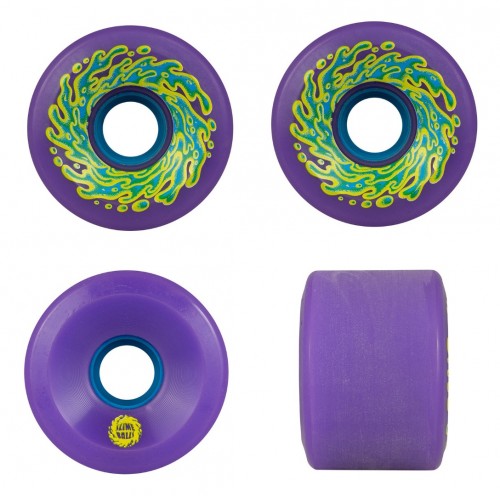 Колеса для скейтборда SANTA CRUZ Slime Balls Og Neon Purple 78a 66  мм 2020, фото 2