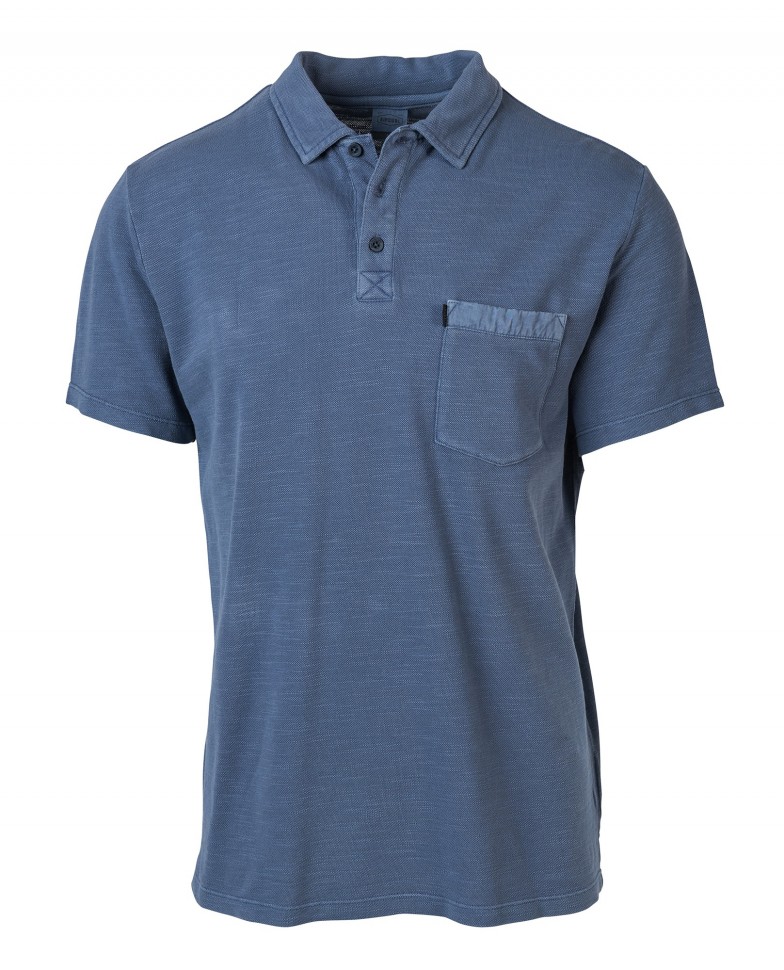 

Футболка-поло RIP CURL Amped Polo Blue Indigo, Синий, Yepa, Amped Polo