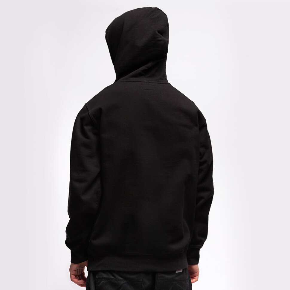 фото Толстовка с капюшоном obey nouvelle iv hood black 2021