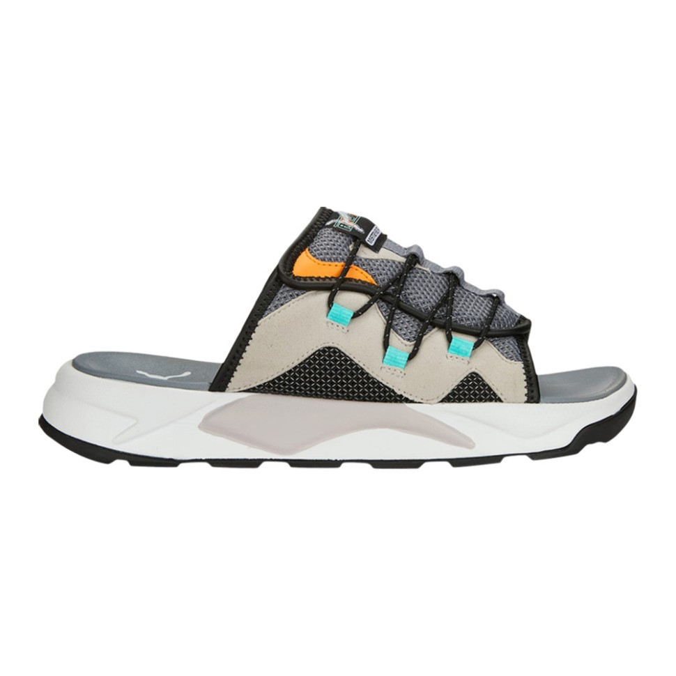 Тапочки PUMA Rs-Slide 2 Swxp Gray Tile-Marble-Puma White-Puma Black