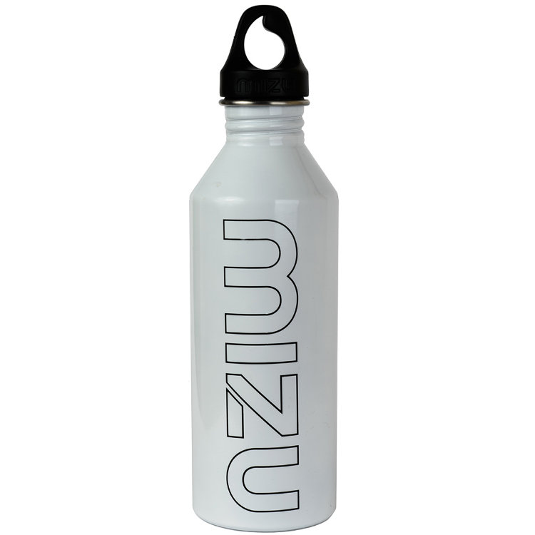 Бутылка для воды MIZU Mizu M8 A/S Glossy White W Black Print, фото 1