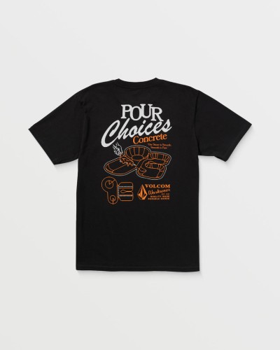 Футболка VOLCOM Pour Choices Bsc Sst SS25 Black, фото 2