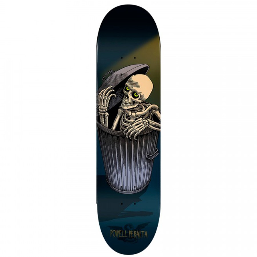 фото Дека для скейтборда powell peralta garbage can skelly 8"