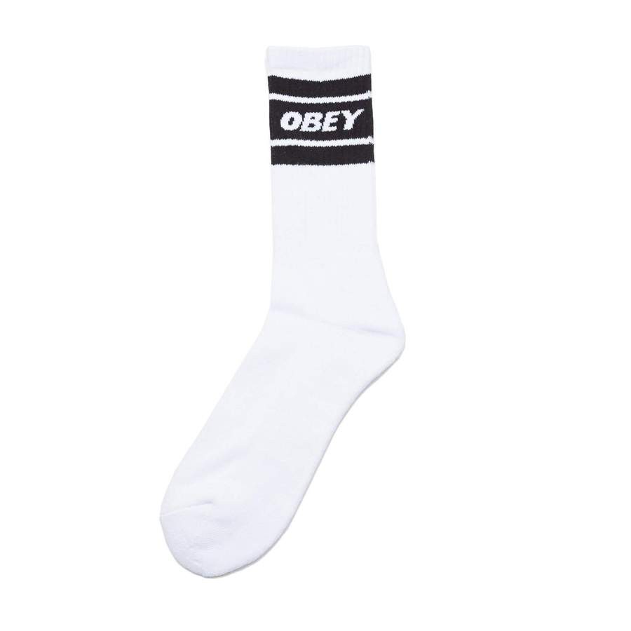 фото Носки obey cooper ii socks white / black