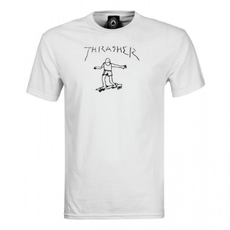 фото Футболка thrasher gonz t-shirt white 2020