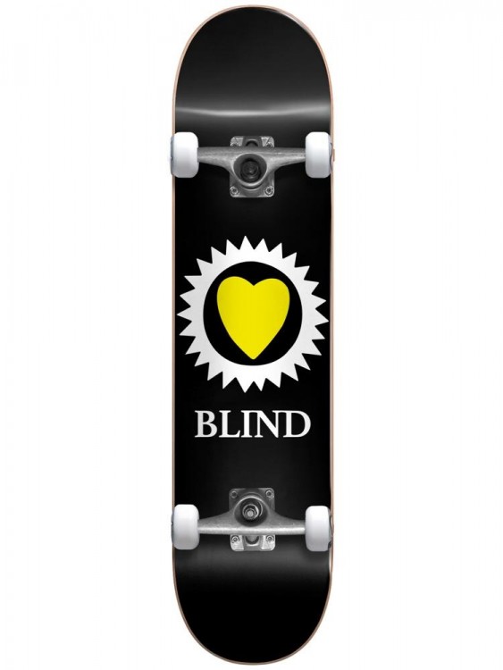 Скейтборд BLIND Heart Fp Complete Black 8 дюймов 2020, фото 1