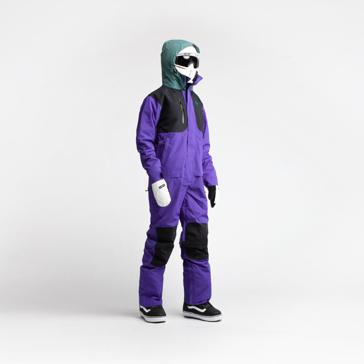 Комбинезон для сноуборда женский AIRBLASTER Sassy Beast Suit Barney 2021, фото 4